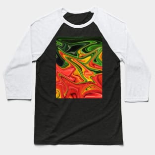 Watercolor Splash Baseball T-Shirt